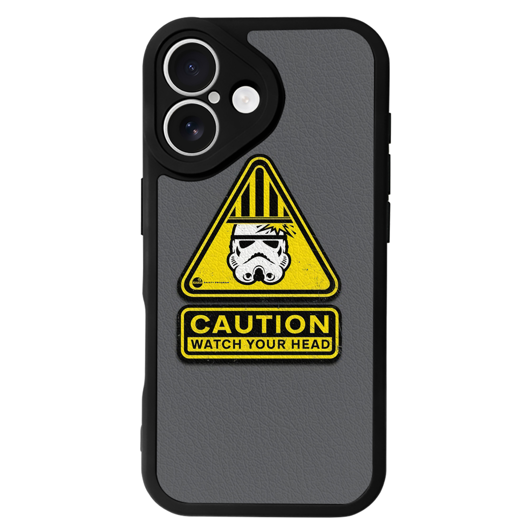 （画像用） スター・ウォーズ Star Wars 【iPhone 16シリーズ対応】シリコンスマホケース（レザー調） 材質：シリコン